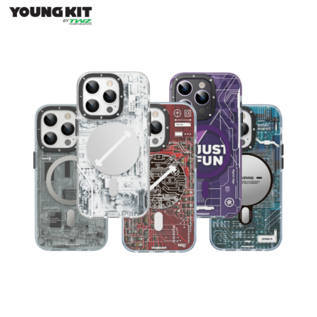 (ของแท้) Youngkit Science and Technology case 13 / 14 / 14 Pro max ชาร์จไร้สายไม่ต้องถอดเคส